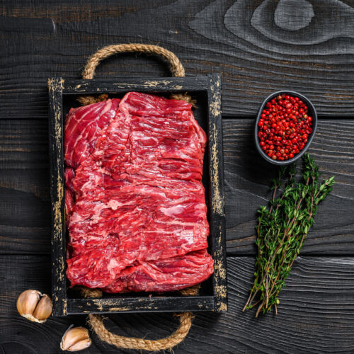 Bavette Steak vom Texas Longhorn Rind